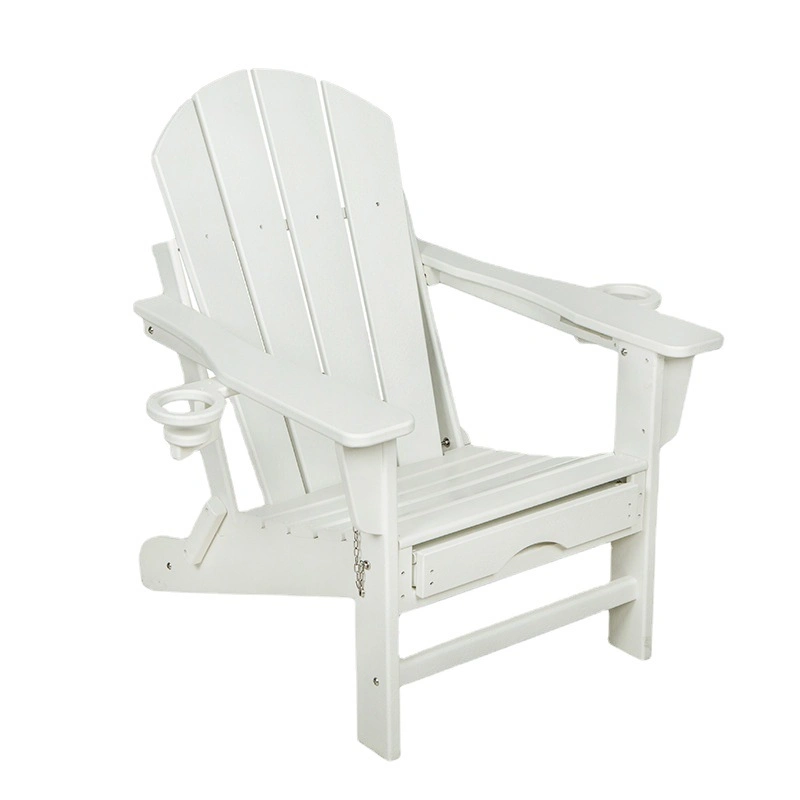 Outdoor Waterproof HDPE Plastic Wood Garden Deck Adirondack Chair