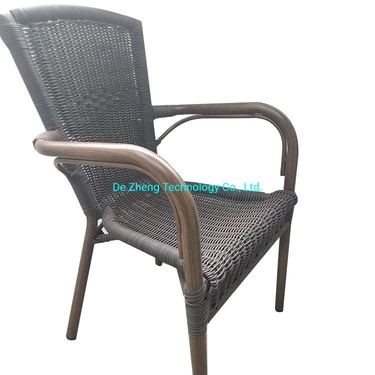 New Design in Vintage Wicker Rattan Patio Outdoor Dining Set Hotel Chair Rattan Furniture