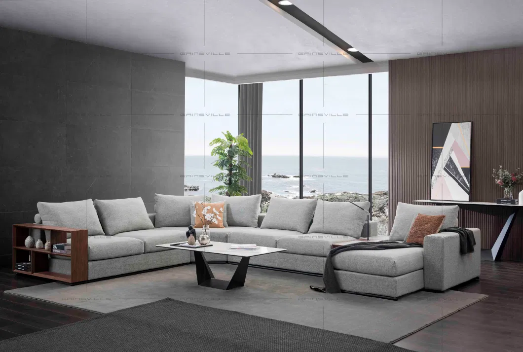 Luxury Designer Living Room Furniture Quality Modular Sofas Custom Upholstered Sofa Set