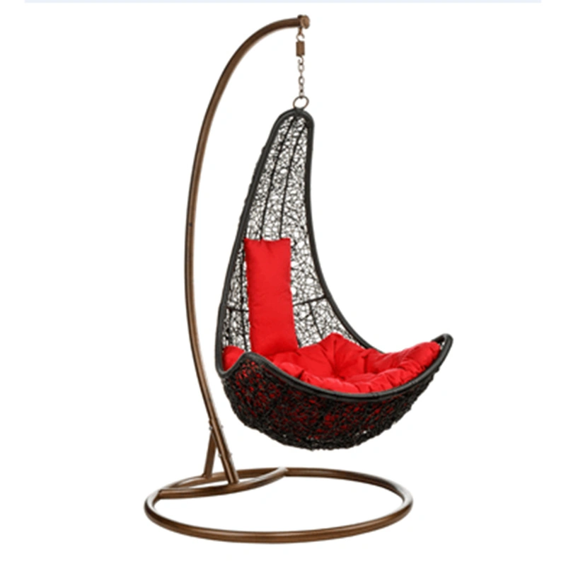 New Fashion Design Hotel Rattan Basket Cradle Hammock Swing Chair