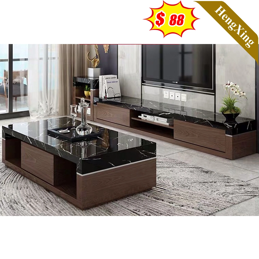 Modern Luxury Wooden Home Living Room Hotel Furniture Side Tea TV Stand Coffee Table