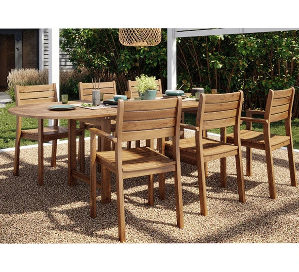 Hot Sell Good Quality Outdoor Round Table and Chair Set Garden Piato Park Table Chair Furniture