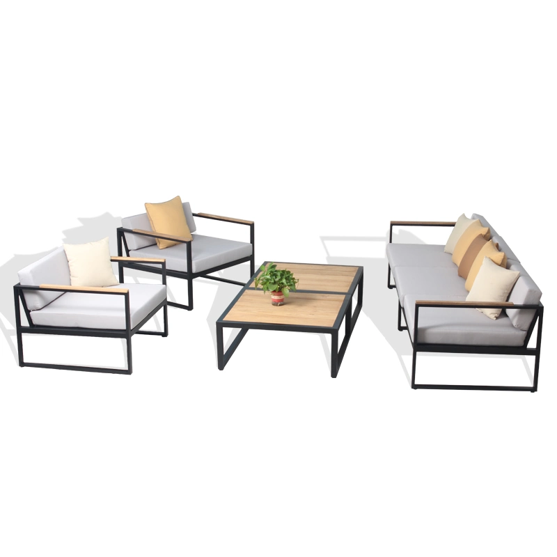 Modern Style China Outdoor Terrace Patio Furniture Set Aluminum Garden Sofa