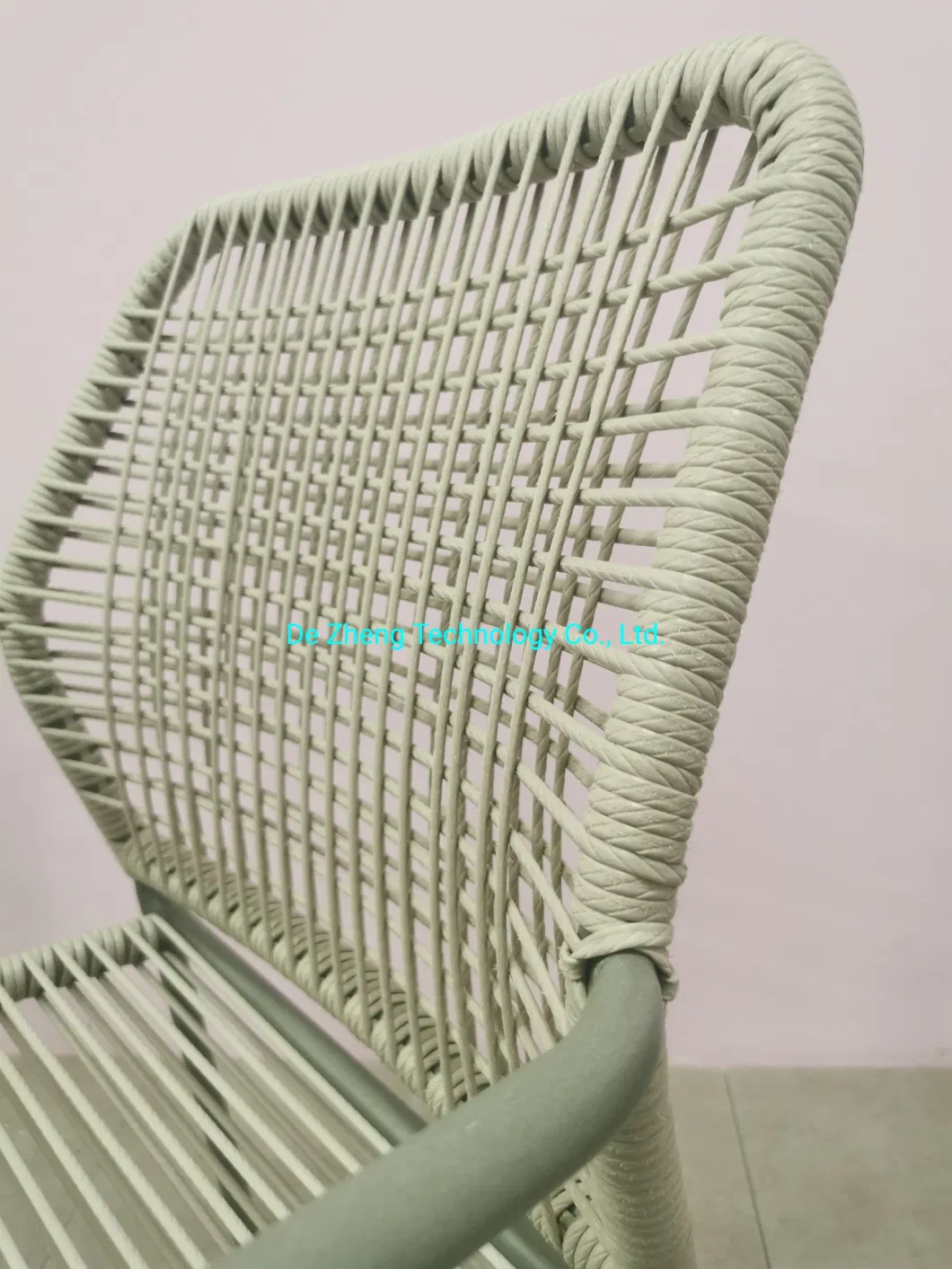 Modular Sectional Original Design Rope Aluminum Outdoor Patio Table and Chair Set Garden Furniture