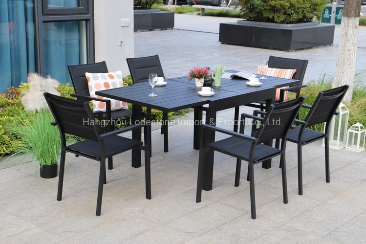 All Weather Aluminium PE Rattan Wicker Outdoor Furniture Leisure Sectional Sofa Set