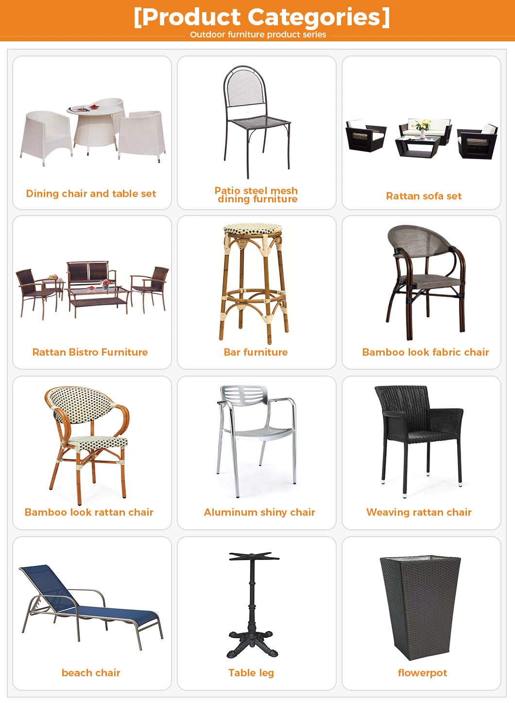 The U. S. Outdoor Modern Boho Rattan Furniture Coffee Table Round
