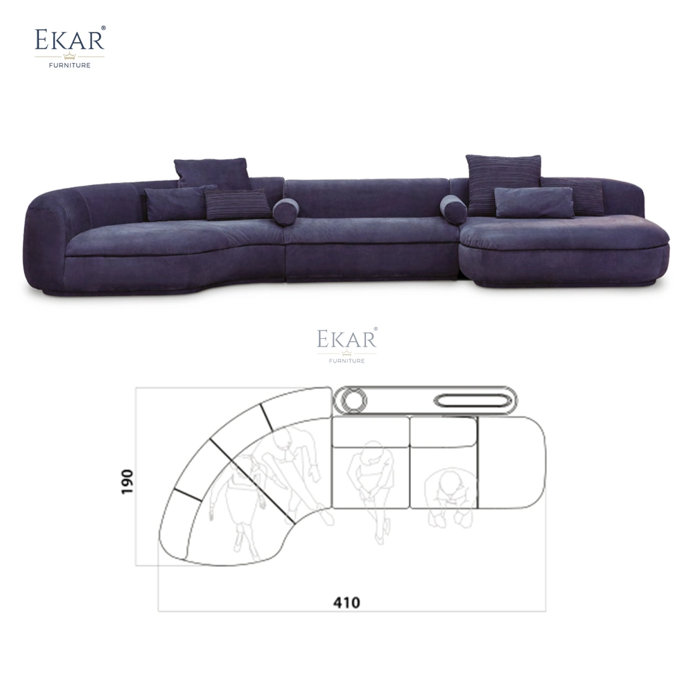 Versatile 4-Piece Modular Sofa Set: Create Your Perfect Living Space