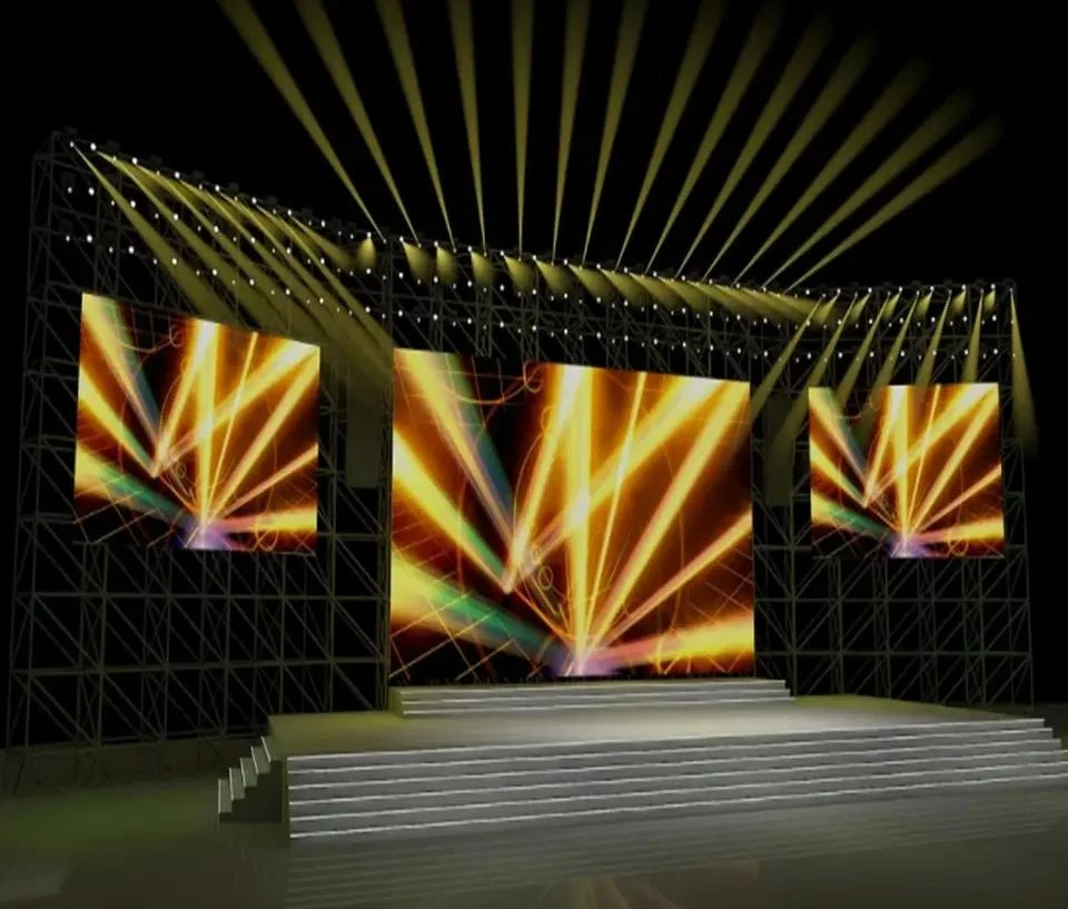 Large Size Seamless Splicing Dustproof Outdoor Rental LED Display Multiple Screens Are Seamlessly Spliced Together to Form a Seamless Display of The Big Picture