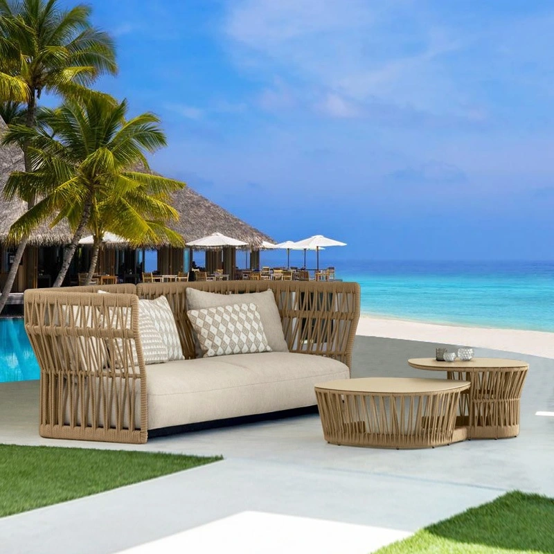 Modern Popular Design Outdoor Sofa Outdoor Furniture Rattan Sofa