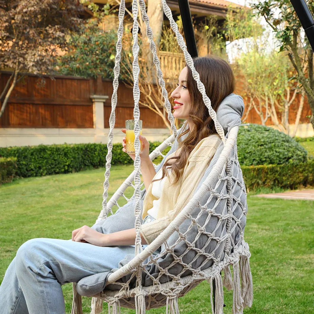 Garden Outdoor Indoor Hanging Lounge Swing Hammock Chair