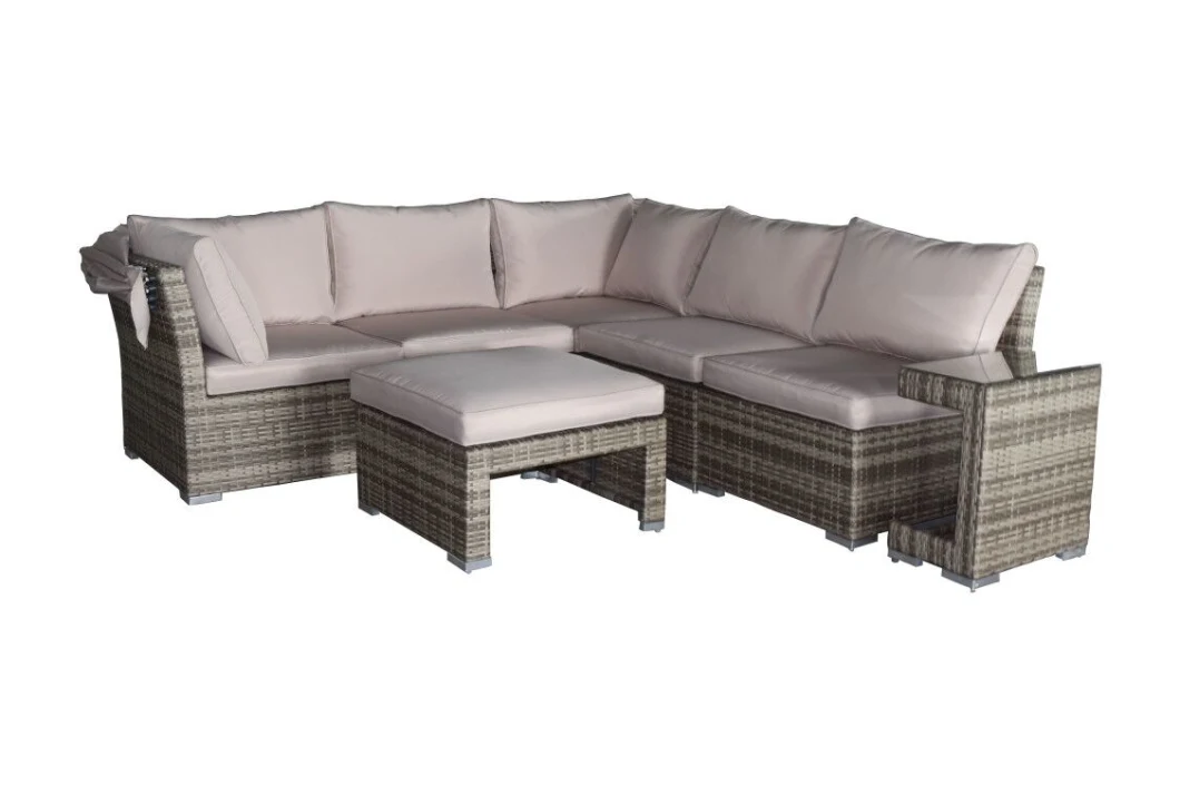 Garden Outdoor Patio Furniture Rattan Sofa Set 5PCS