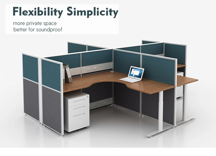 Wholesale Partition Aluminum Profile Open Workstation Modular Desk Office Furniture