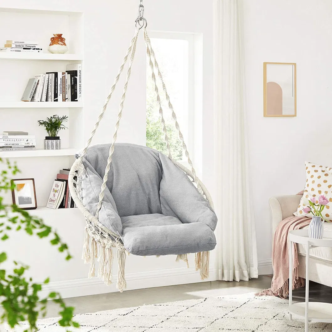 Garden Outdoor Indoor Hanging Lounge Swing Hammock Chair