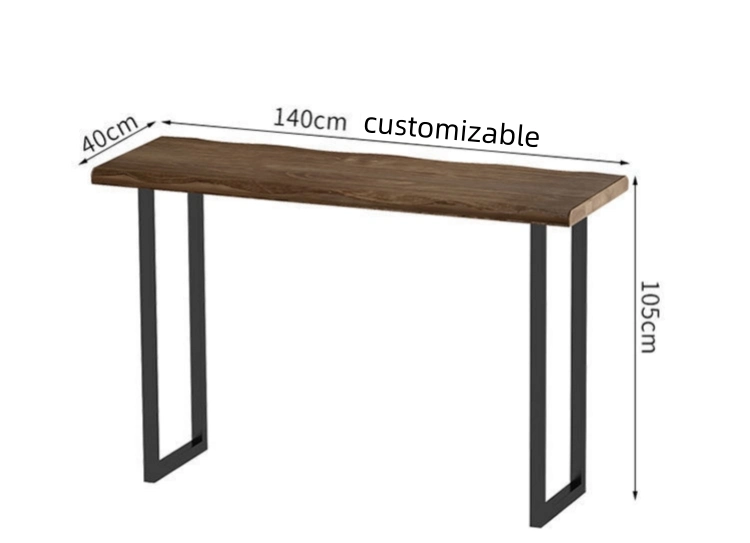 Solid Wood Bar Table and Highchair