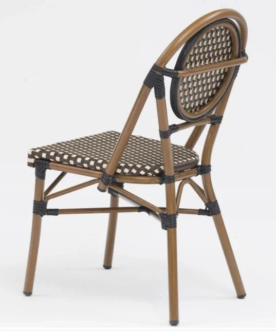 French Patio restaurant French Bistro Outdoor Bamboo Rattan Dining Cane Garden Chairs