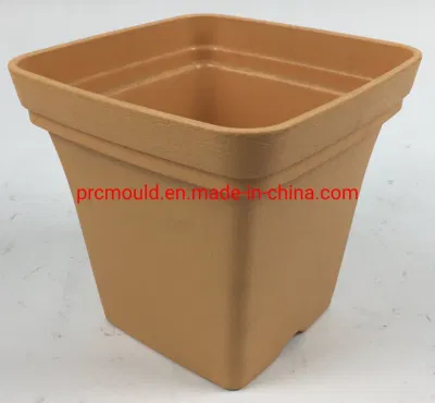 Plastic Garden Container Box Square Round Shape Flowerpot Mould Maker