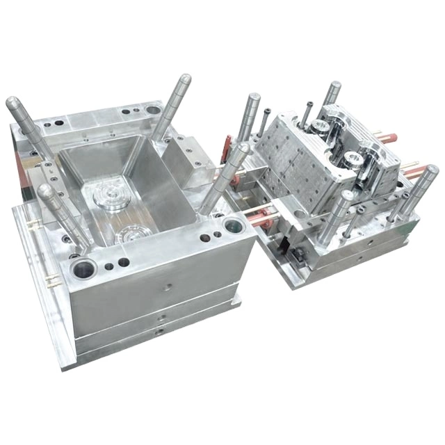 Injection Moulding Plastic Color Parts Small Fitting Assembled Components and Injection Mold Making