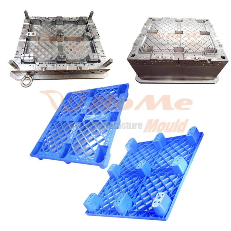 China Injection Molding Making Heavy Duty HDPE Plastic Pallet Injection Mould