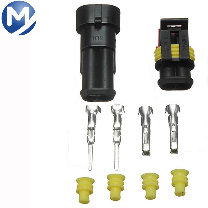 Custom-Made Auto Car Part Electrical Connector Plastic Injection Moulding