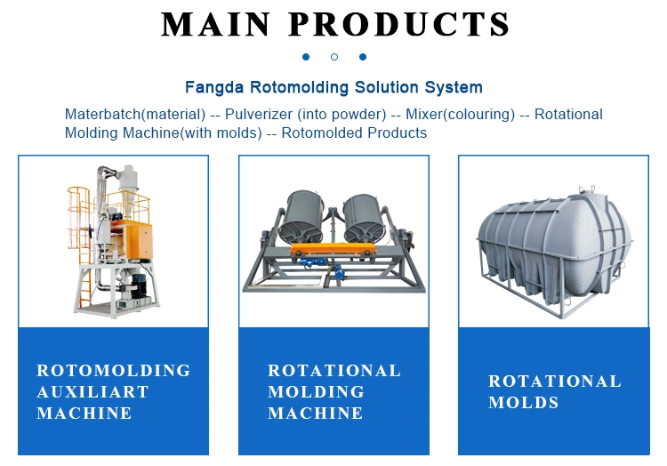 Fangda Roto OEM Water Tank Rotational Molding for Open Flame Machine