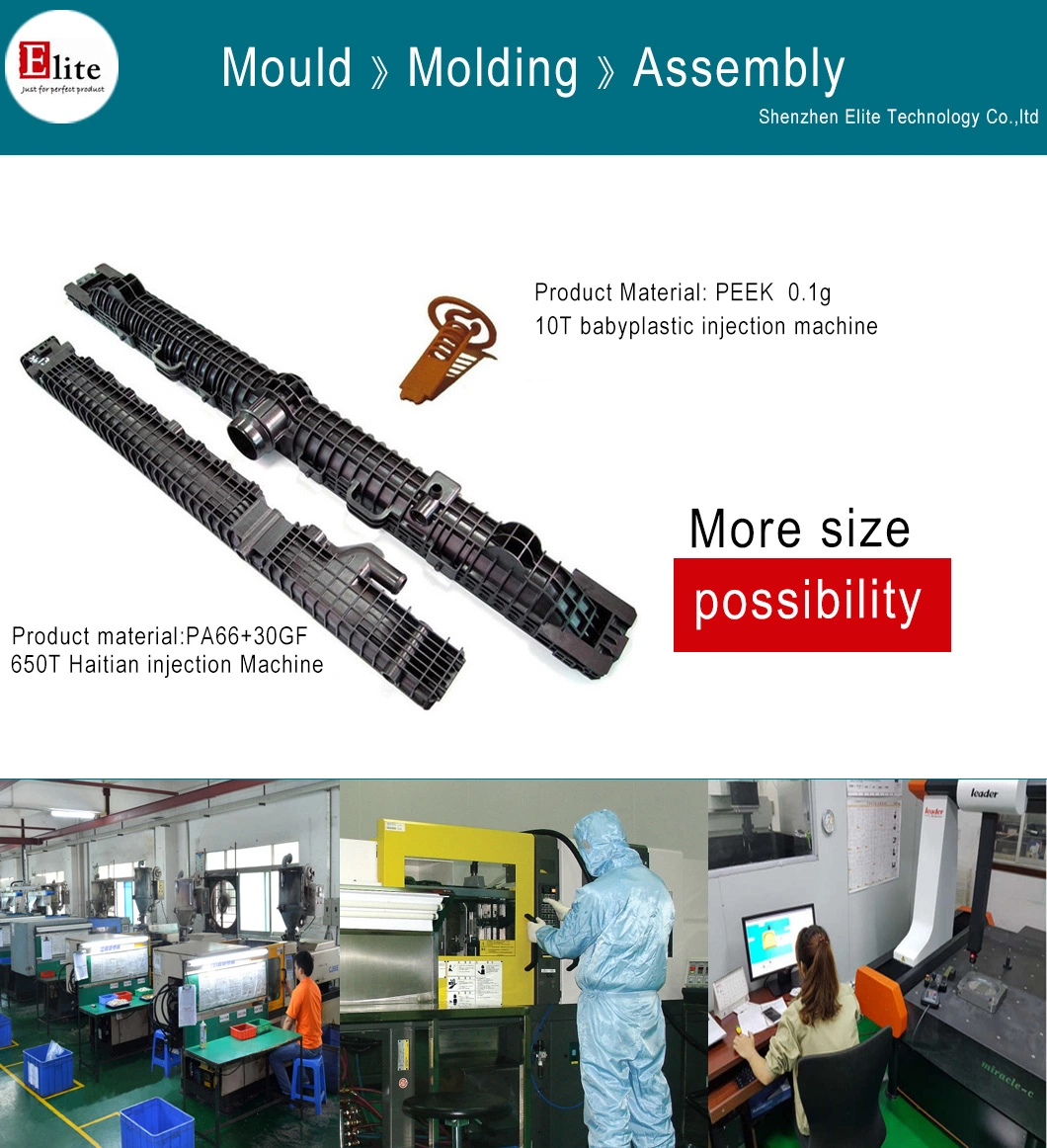 Peek Plastic Gear High Temperature Precise Injection Mould and Molding