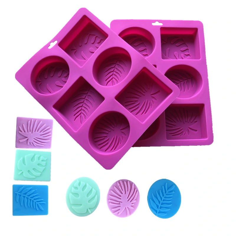 Eco-Friendly Heat-Shaped Red/Pink/Yellow/Green/Blue DIY Silicone/Plastic Cake/Candy/Biscuit Mould