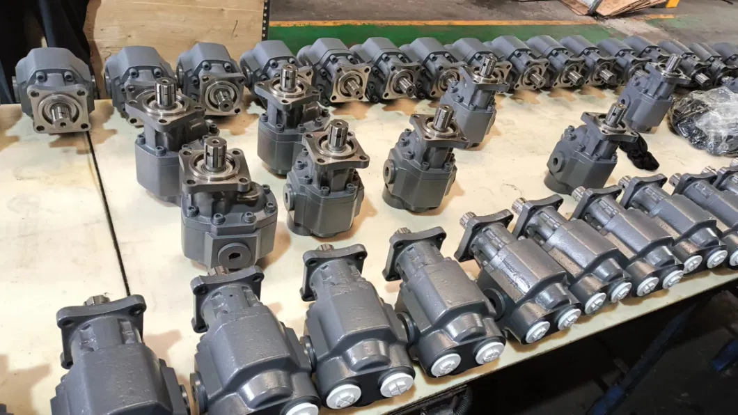 Hydraulic Gear Pump Cast Iron / ISO / Connections Right / Left / Bi-Rotational Directions