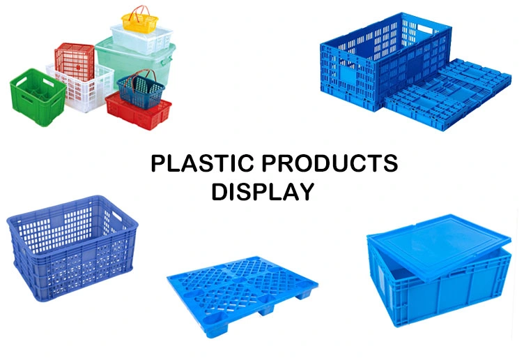 Plastic PP HDPE Crate Storage Injection Mould
