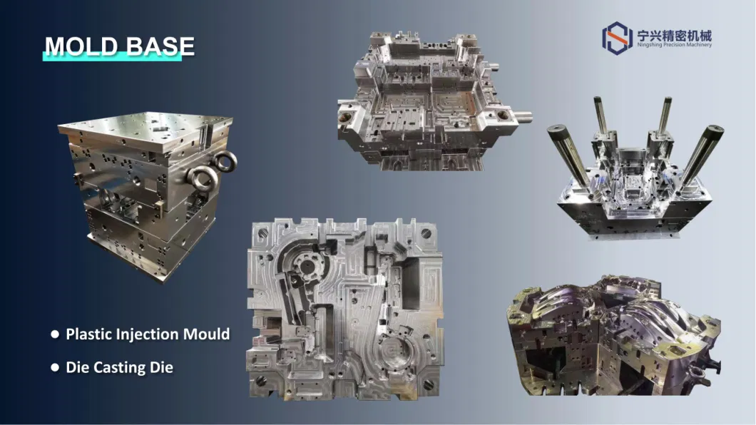 Auto Parts Plastic Injection Mold with Mould Mold Base Plate Hot Runner Plate Die Casting Die