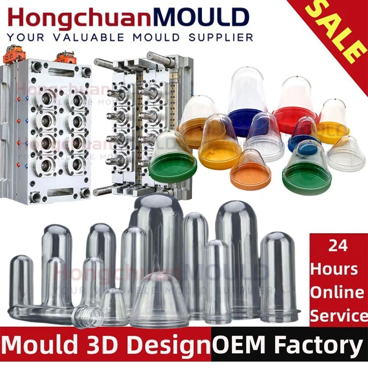 Plastic Pet Preform Bottles Tube Neck Injection Mould