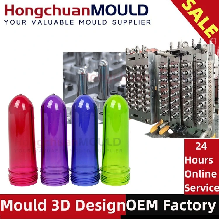 Plastic Pet Preform Bottles Tube Neck Injection Mould