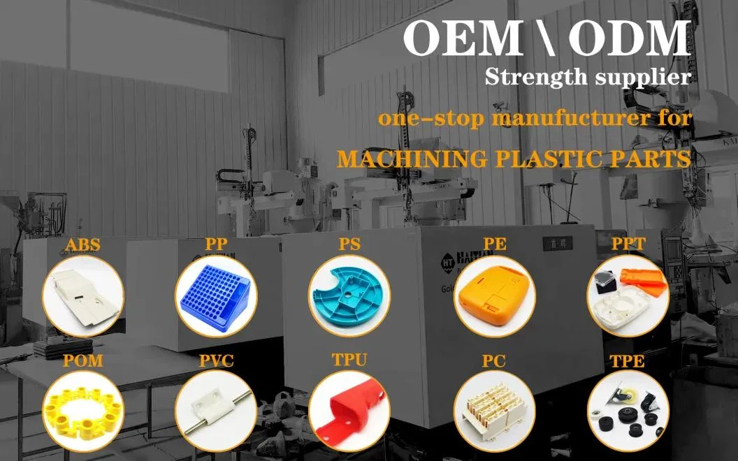 China Manufacturer Custom Injection Molding ABS/PP/PA6 Plastic Parts