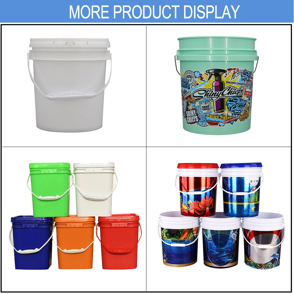8L Plastic PP Injection Molding for High Quality Plastic Bucket