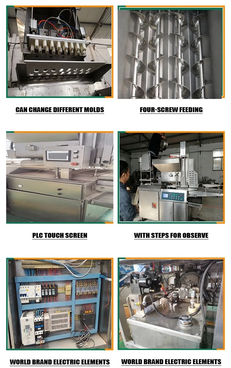 New Release Automatic Burgers Molding Forming Machine Meat Fillings Formed Maker