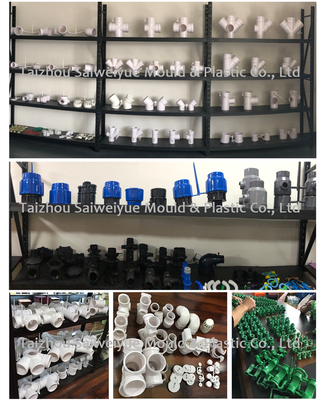 Pipe Fitting Plastic Cap Mold PPR Threaded End Plug Injection Mould