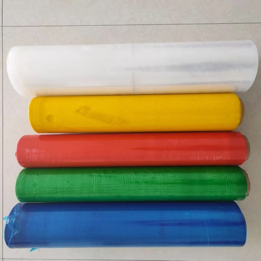 Transparent PE Soft Paper Fwrap Film Rollsck Plastic Customized Package Stretch Film Blow Molding Moisture Proof PVC
