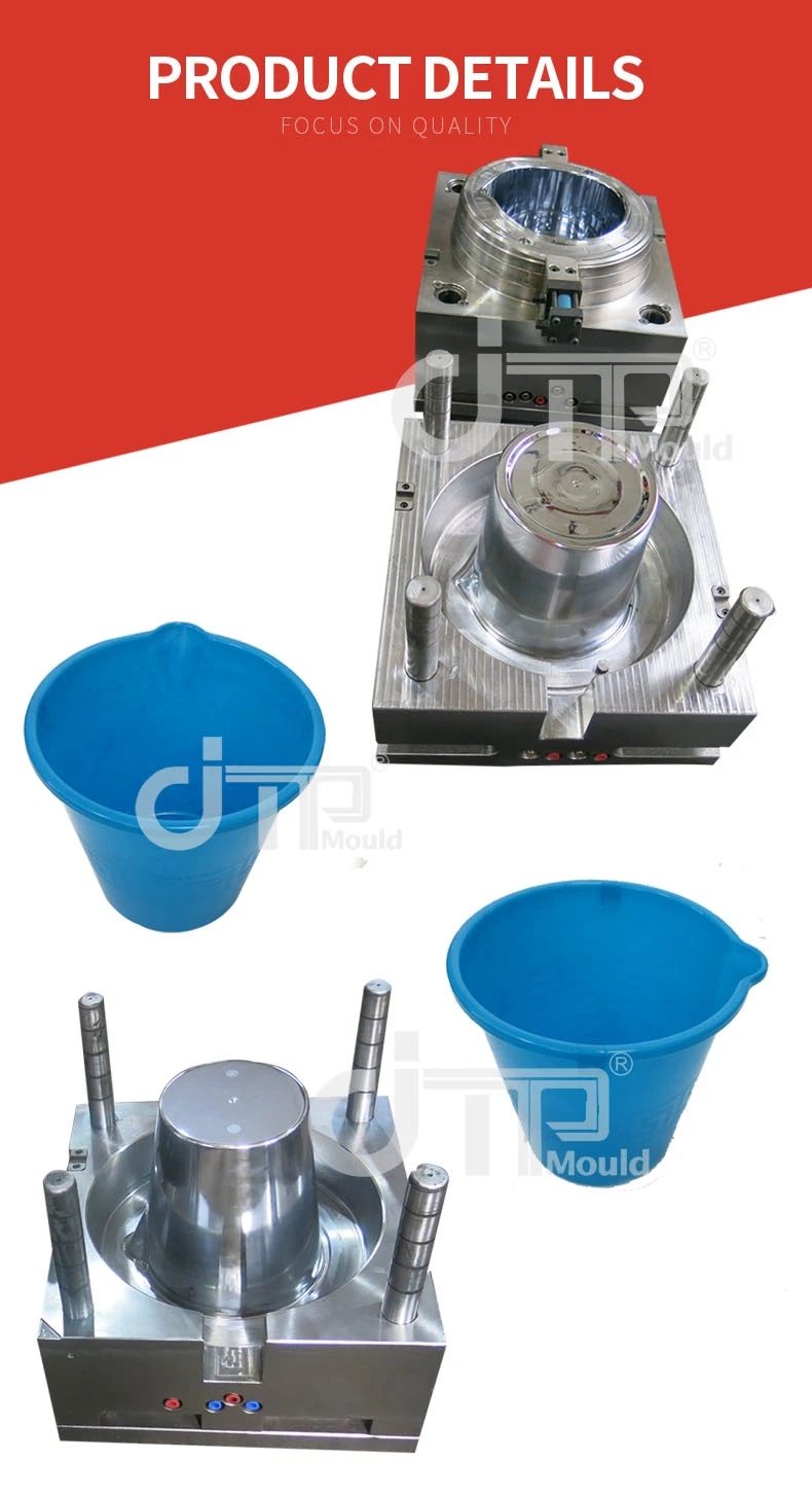 High Gloss Good Quality 10L Blue Plastic Water Bucket Mould
