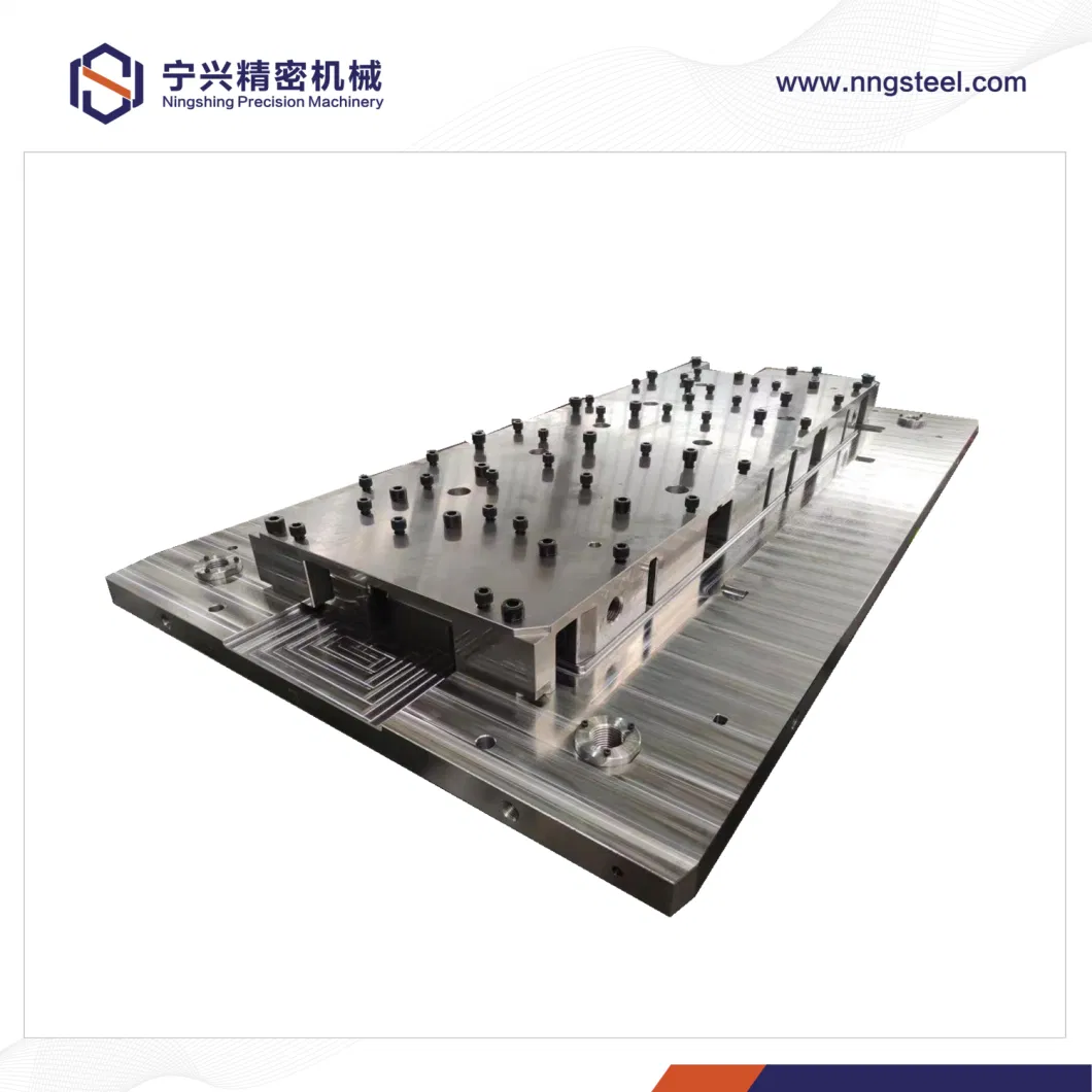 Auto Parts Plastic Injection Mold with Mould Mold Base Plate Hot Runner Plate Die Casting Die