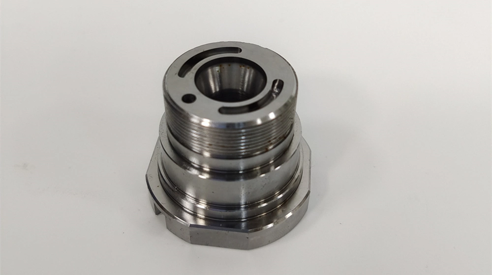 High Flatness Precision CNC Lathing Core Insert with Thread for Drip Plastic Bottle Mold Parts
