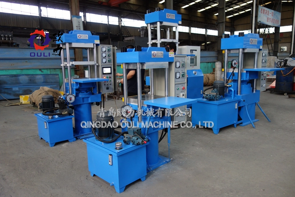 Automatic Rubber Vulcanizing Press Machine, Frame Hydraulic Vulcanizer/Curing Press, Column Floor Mat Tiles Molding Press