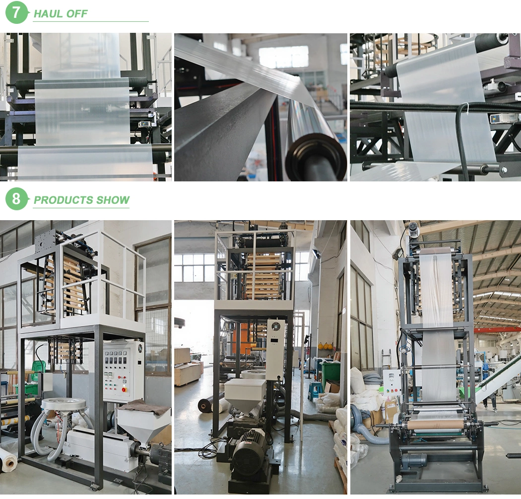 High Accuracy Automatic Blowing Machine for Plastic Films