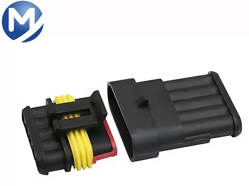 Custom-Made Auto Car Part Electrical Connector Plastic Injection Moulding