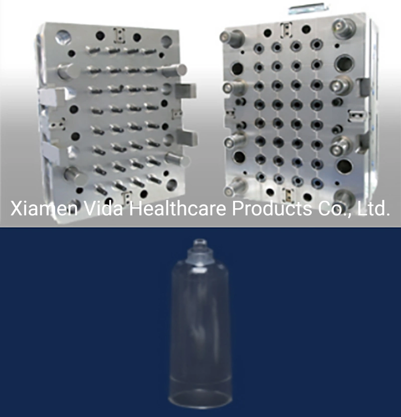 Plastic Mould professional Medical Injection Mold for Drip Chamber IV Set Medical Disposable Infusion Set Vented Spike Mould