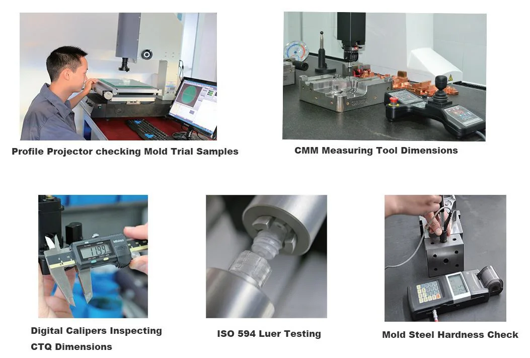 PVC Oxygen Mask Mould with Custom Made European Hot Runner System