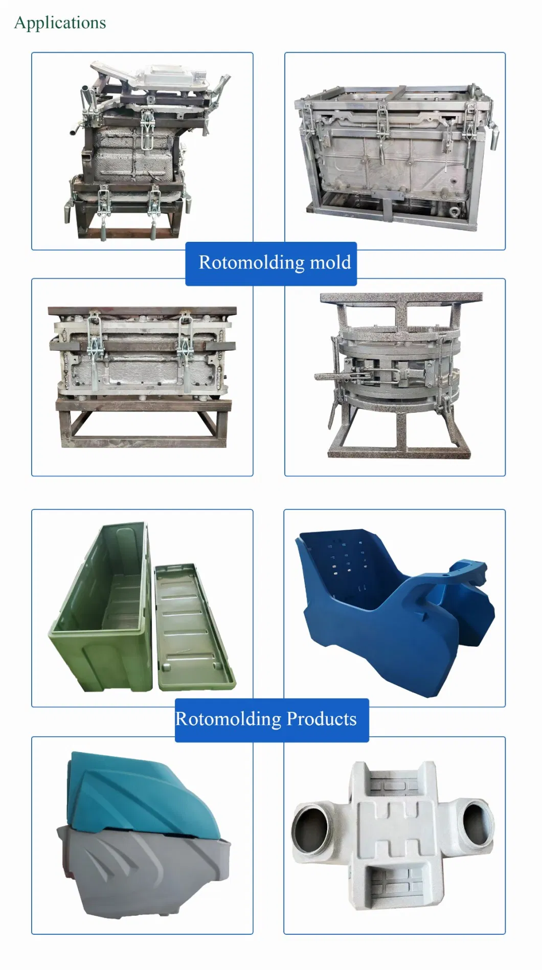 Rotational Molding Plastic Product Mould Roto Mold Rotational Rotational Molding