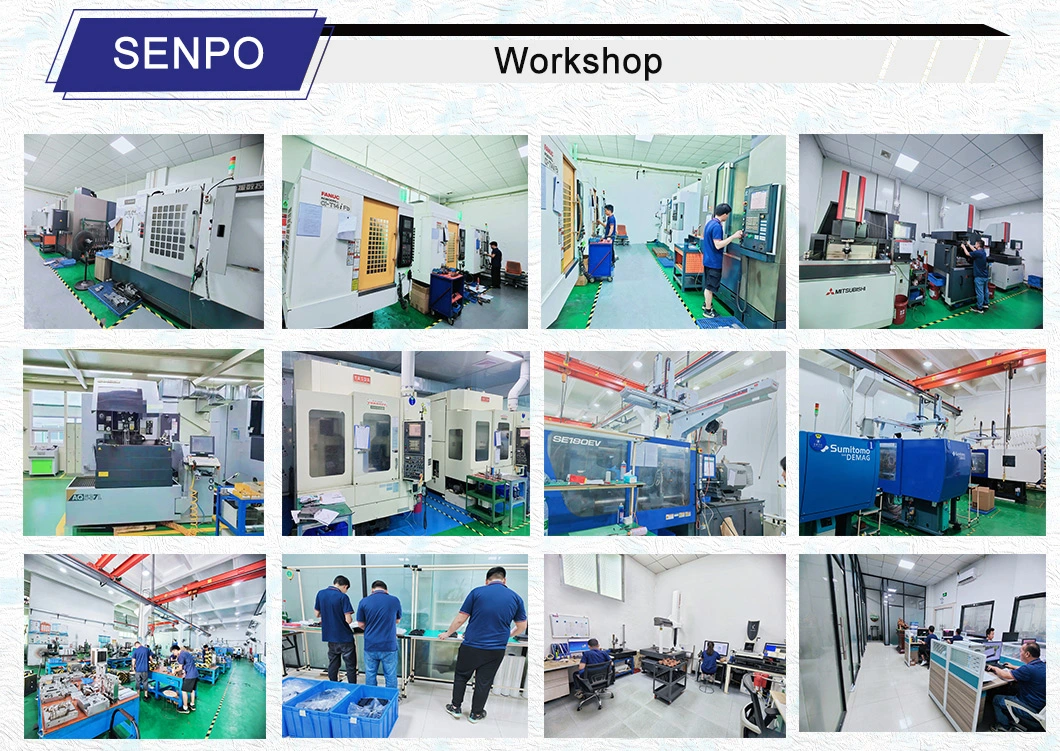 Custom Manufacturing Processing Machinery PP Household Products Plastic Parts Molded Injection Molding