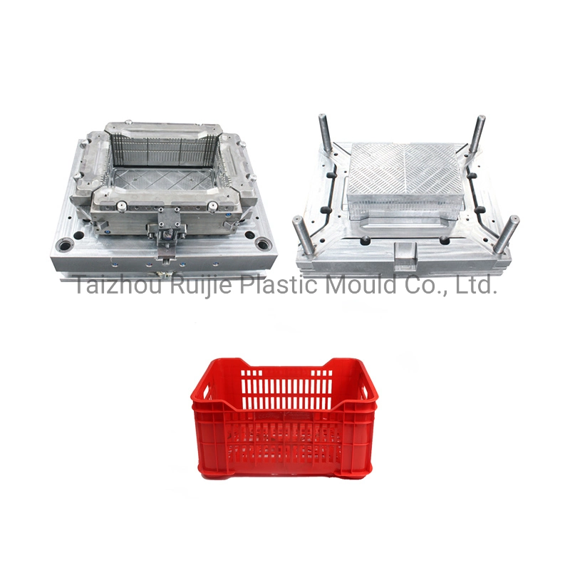 Plastic HDPE Crate Turnover Box Mould for Beer Wine Milk Cans