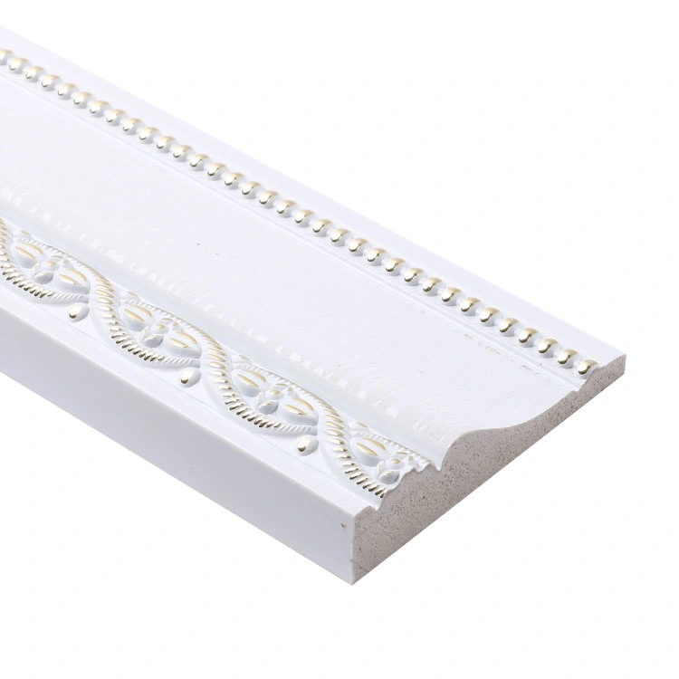 Hot Sell Polystyrene Decorative Wall Cornice Baseboard Skirting Moulding for Interior House Decoration