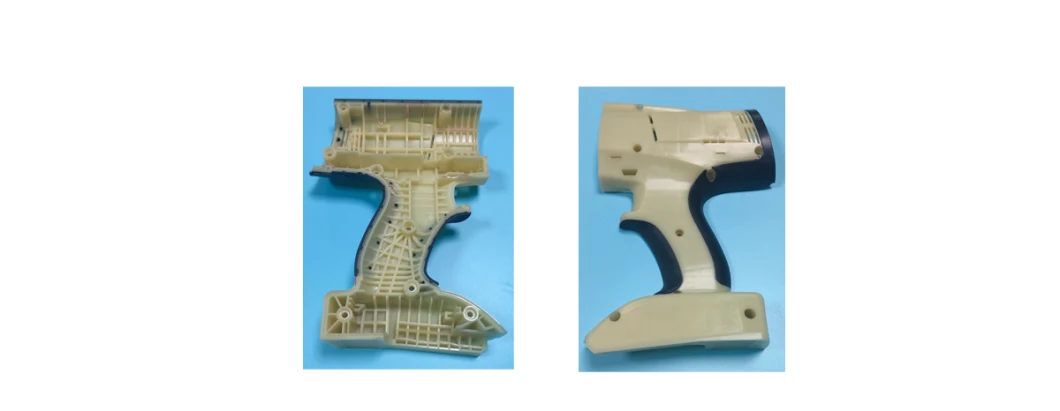 Two Different Plastics Injection Mold with 2 Cavities