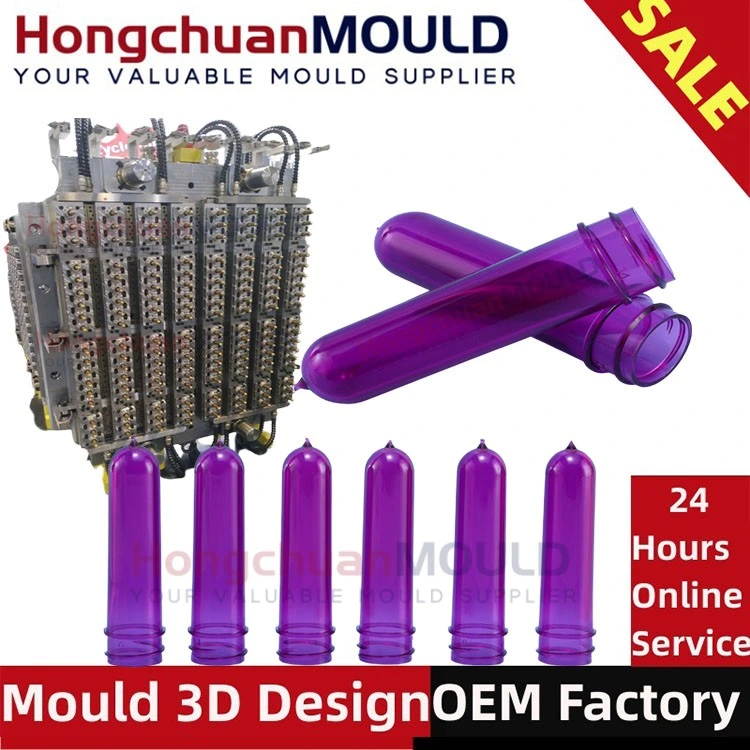 Plastic Pet Preform Bottles Tube Neck Injection Mould